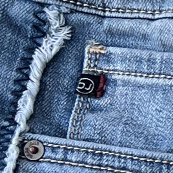 Gently Worn Distressed Dear John Erin Slim Straight HIGHDRIVE Jeans - Picture 5 of 16